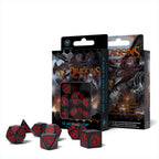 Product image Dragons RPG Dice Set 7pcs black