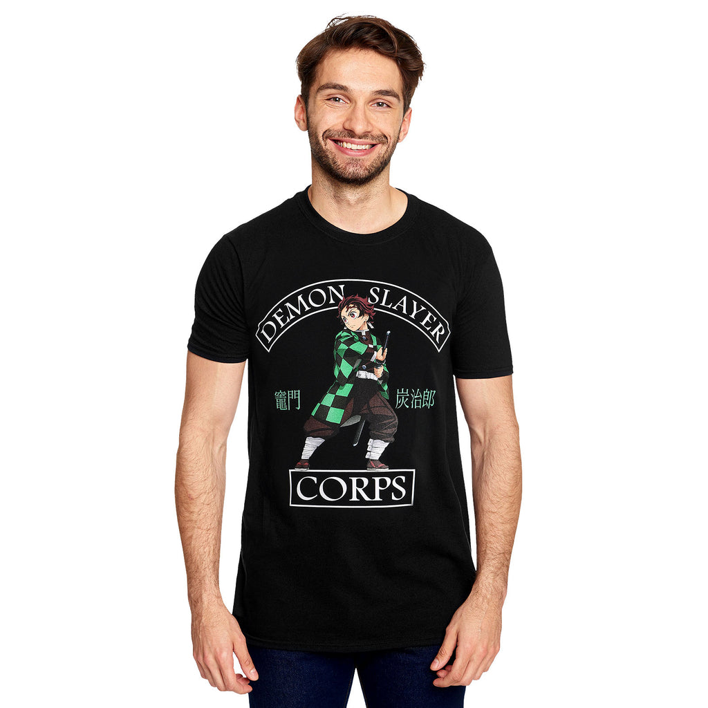 Product image Demon Slayer - Tanjiro Kamado T-Shirt Black