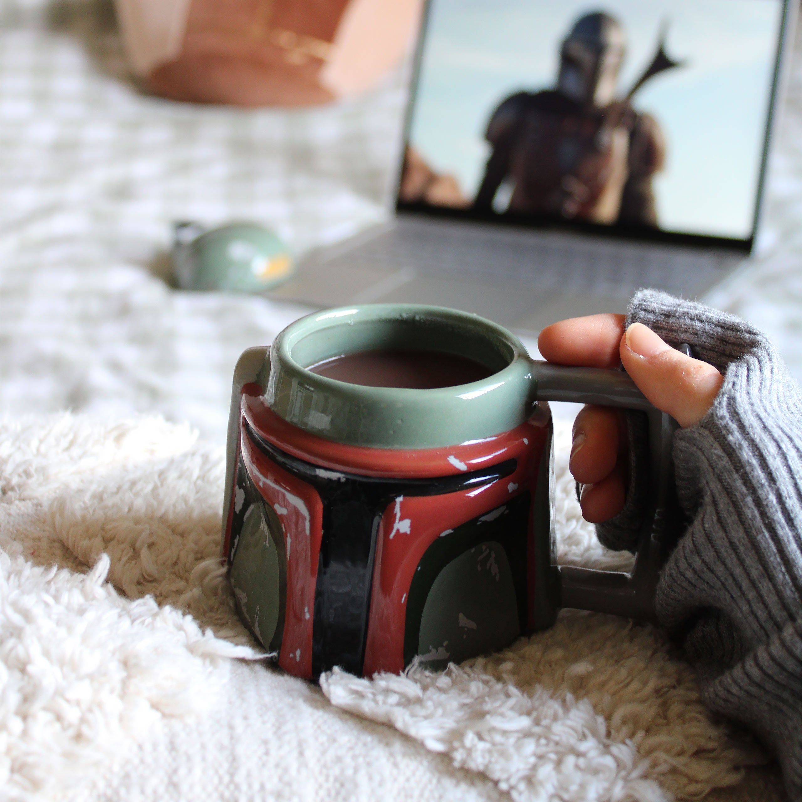Product image Star Wars - Boba Fett Helmet 3D Mug with Lid
