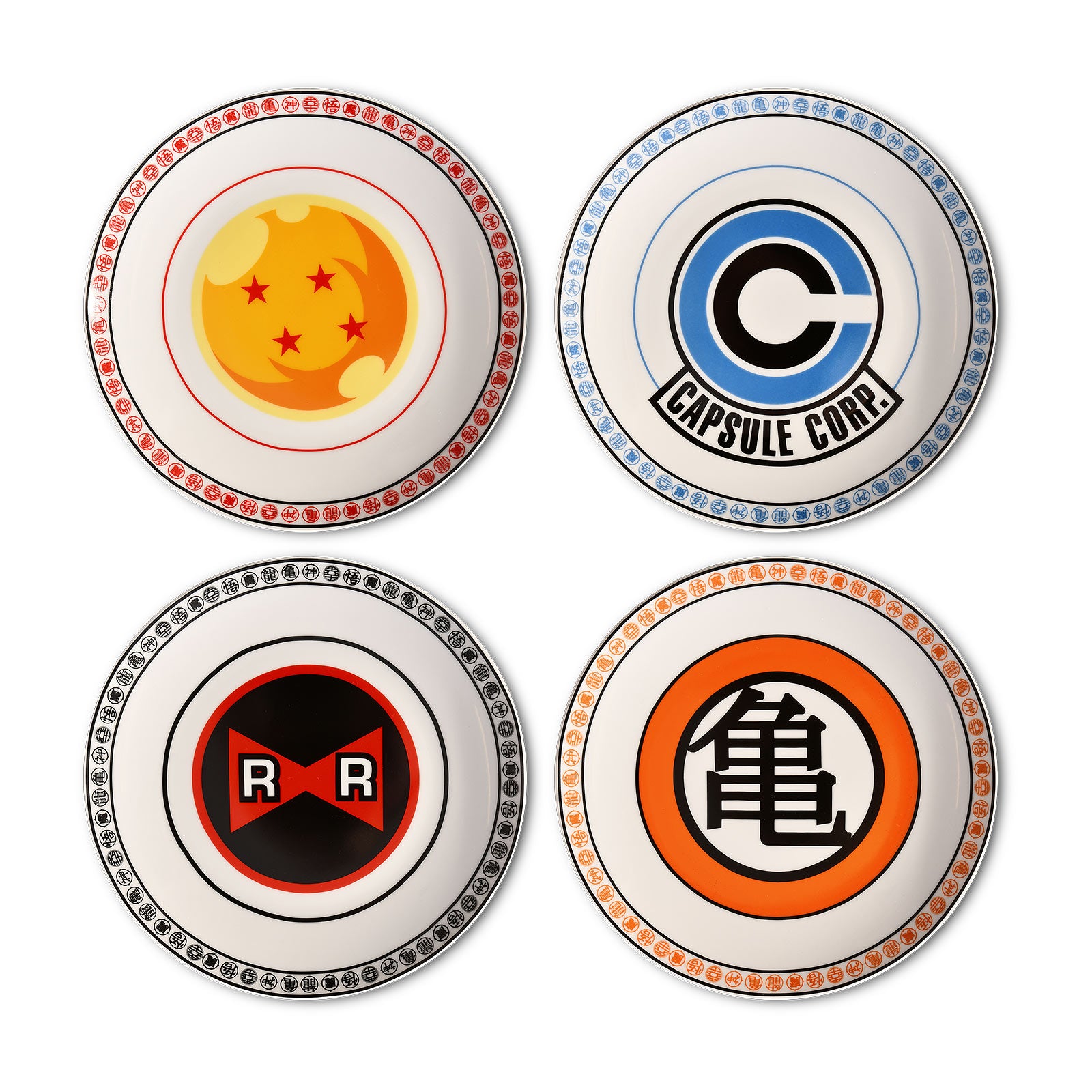 Product image Dragon Ball Z - Symbols Plate Set