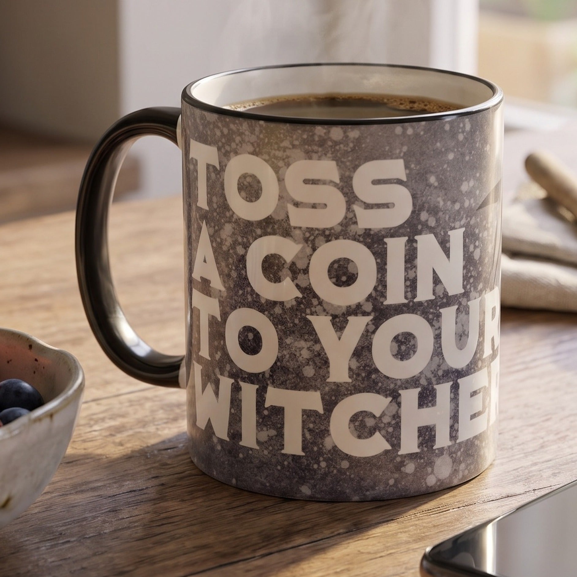 Product image Toss a Coin Mug for Witcher Fans