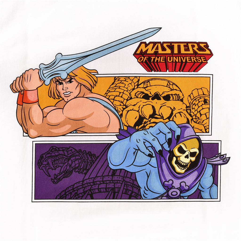 Product image Masters of the Universe - He-Man vs. Skeletor White T-Shirt