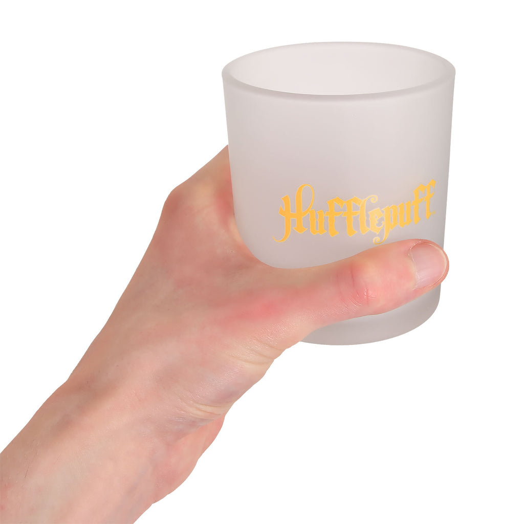 Product image Harry Potter - Hufflepuff Crest Milk Glass Tumbler