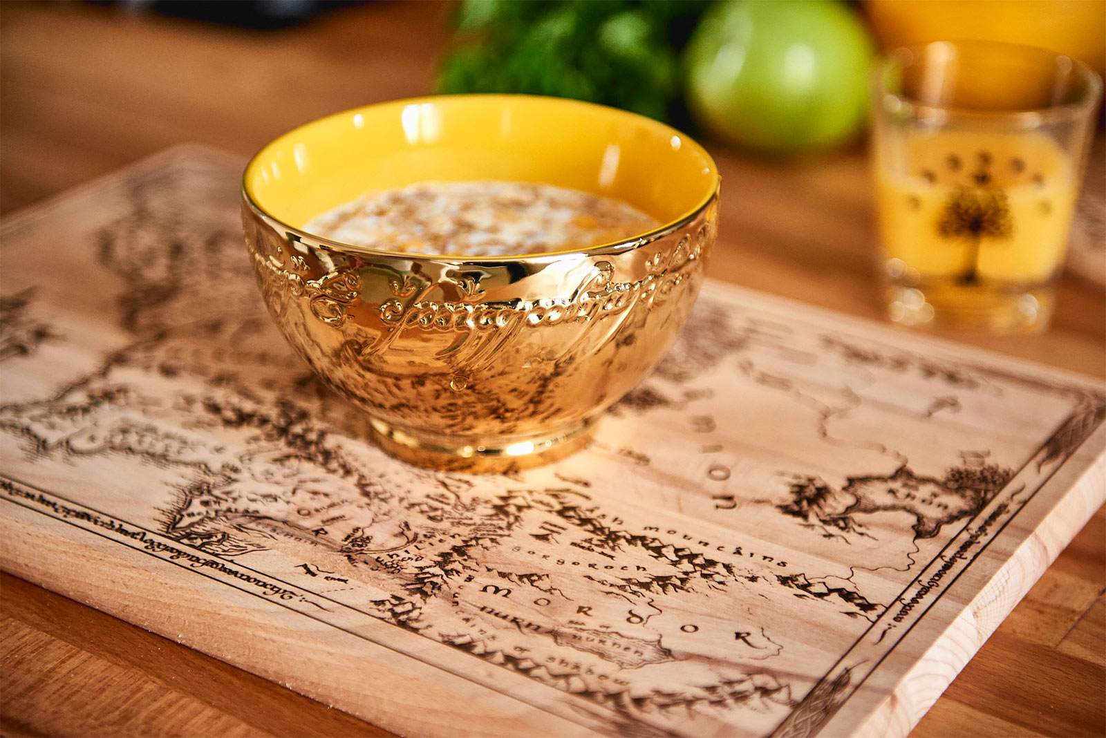 Product image The Lord of the Rings - The One Ring Cereal Bowl Gold-Plated