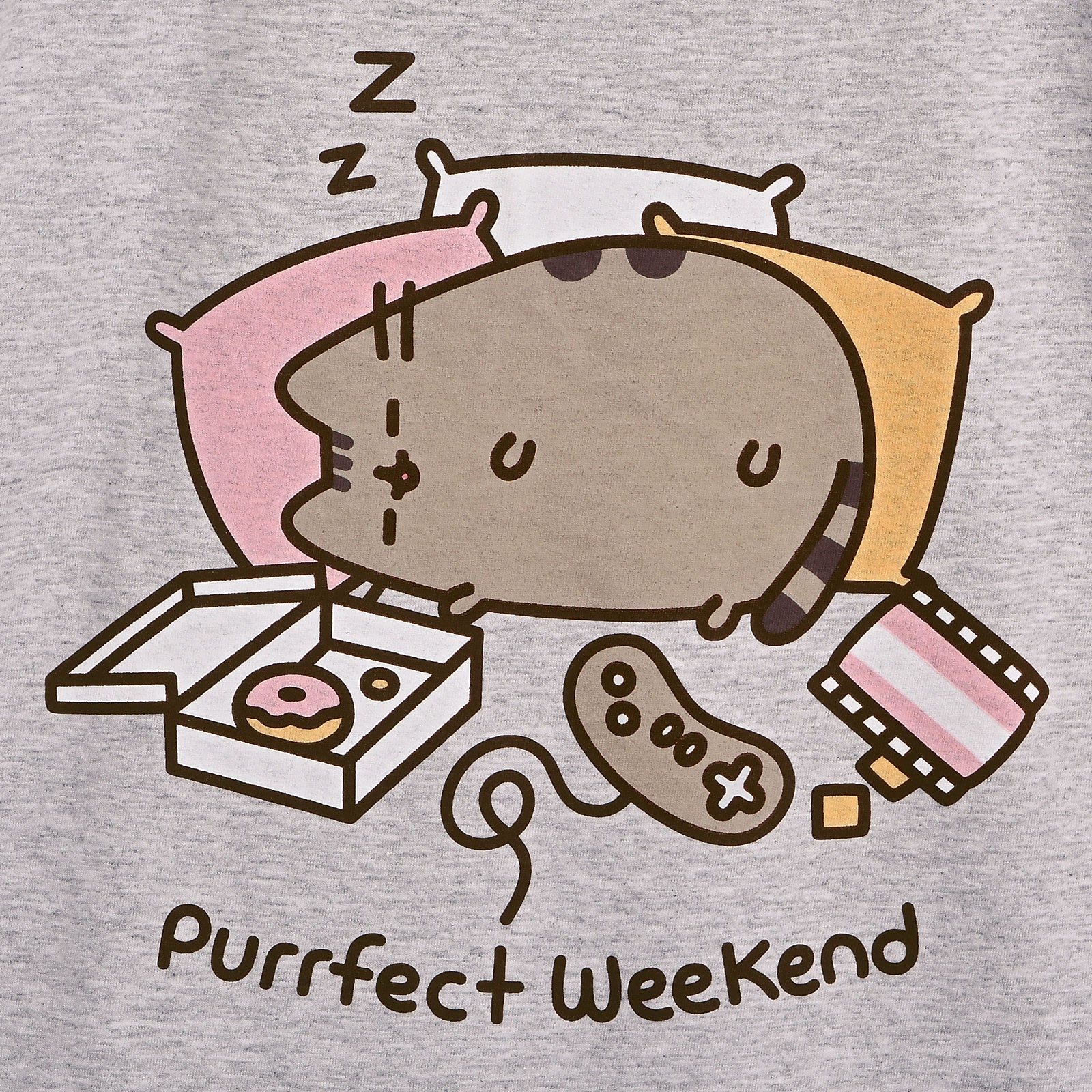 Product image Pusheen - Purrfect Weekend Women's T-Shirt Grey