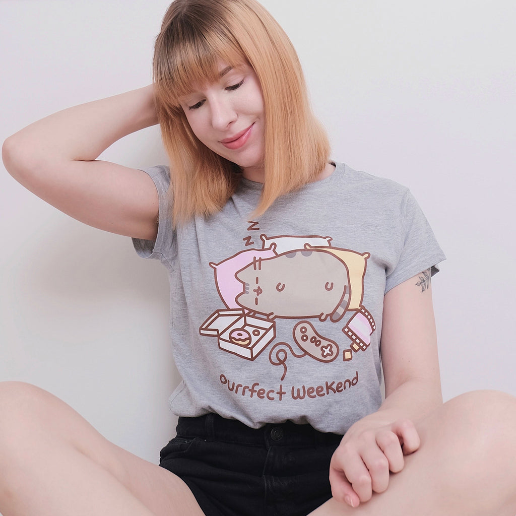 Product image Pusheen - Purrfect Weekend Women's T-Shirt Grey