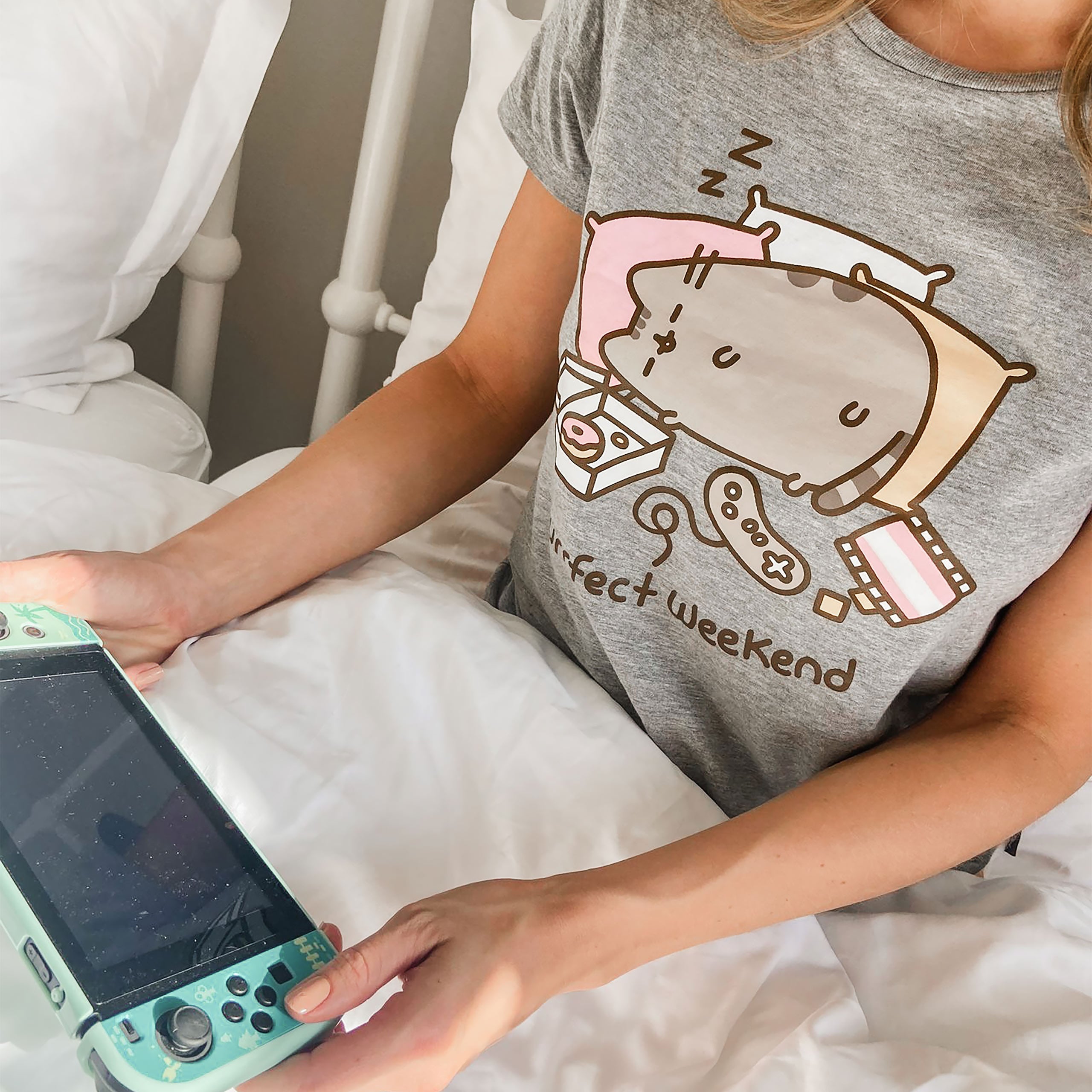 Product image Pusheen - Purrfect Weekend Women's T-Shirt Grey