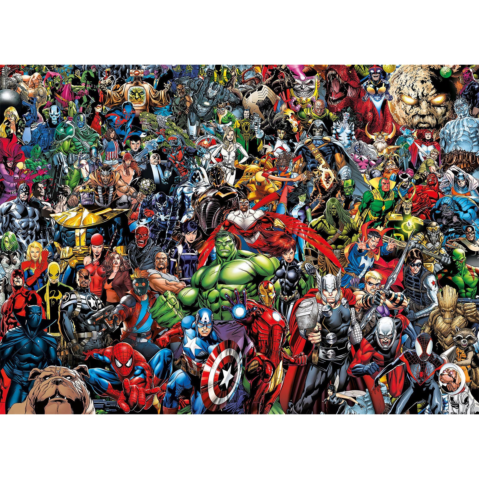 Product image Marvel - Impossible Characters Puzzle