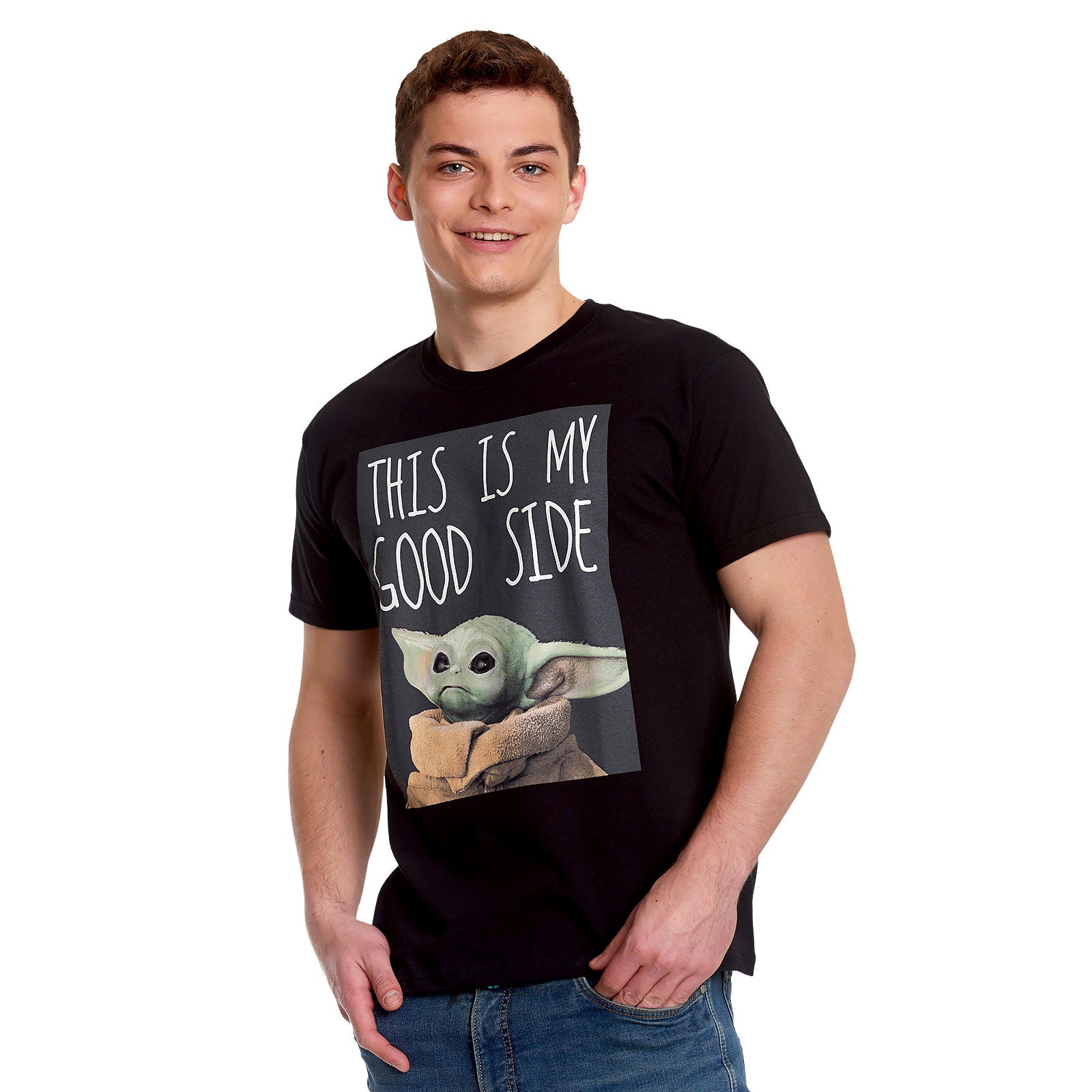 Product image The Child My Good Side T-Shirt black - Star Wars The Mandalorian