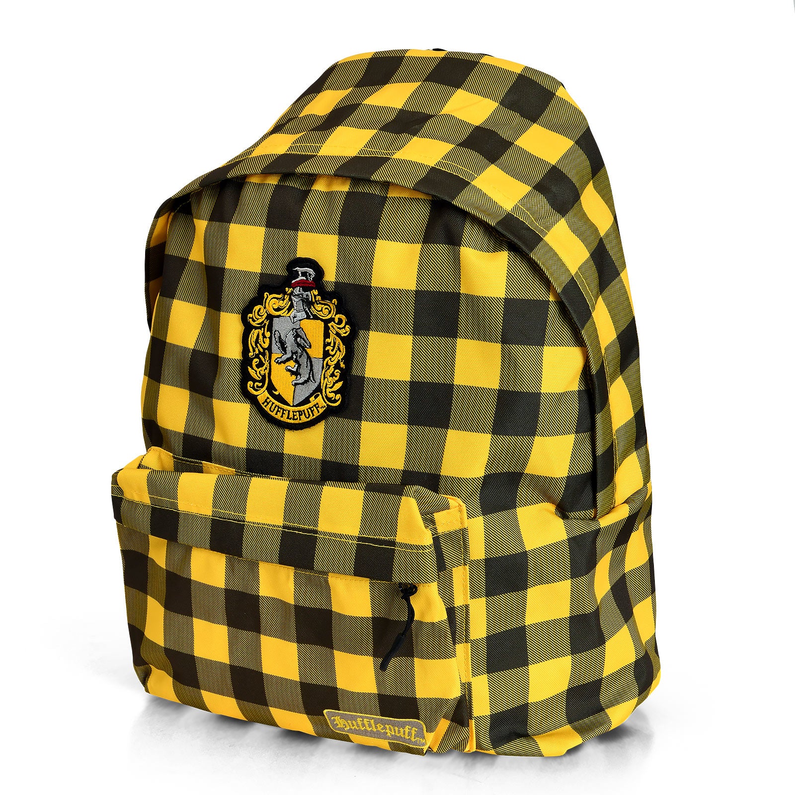 Product image Harry Potter - Hufflepuff Crest Checkered Backpack