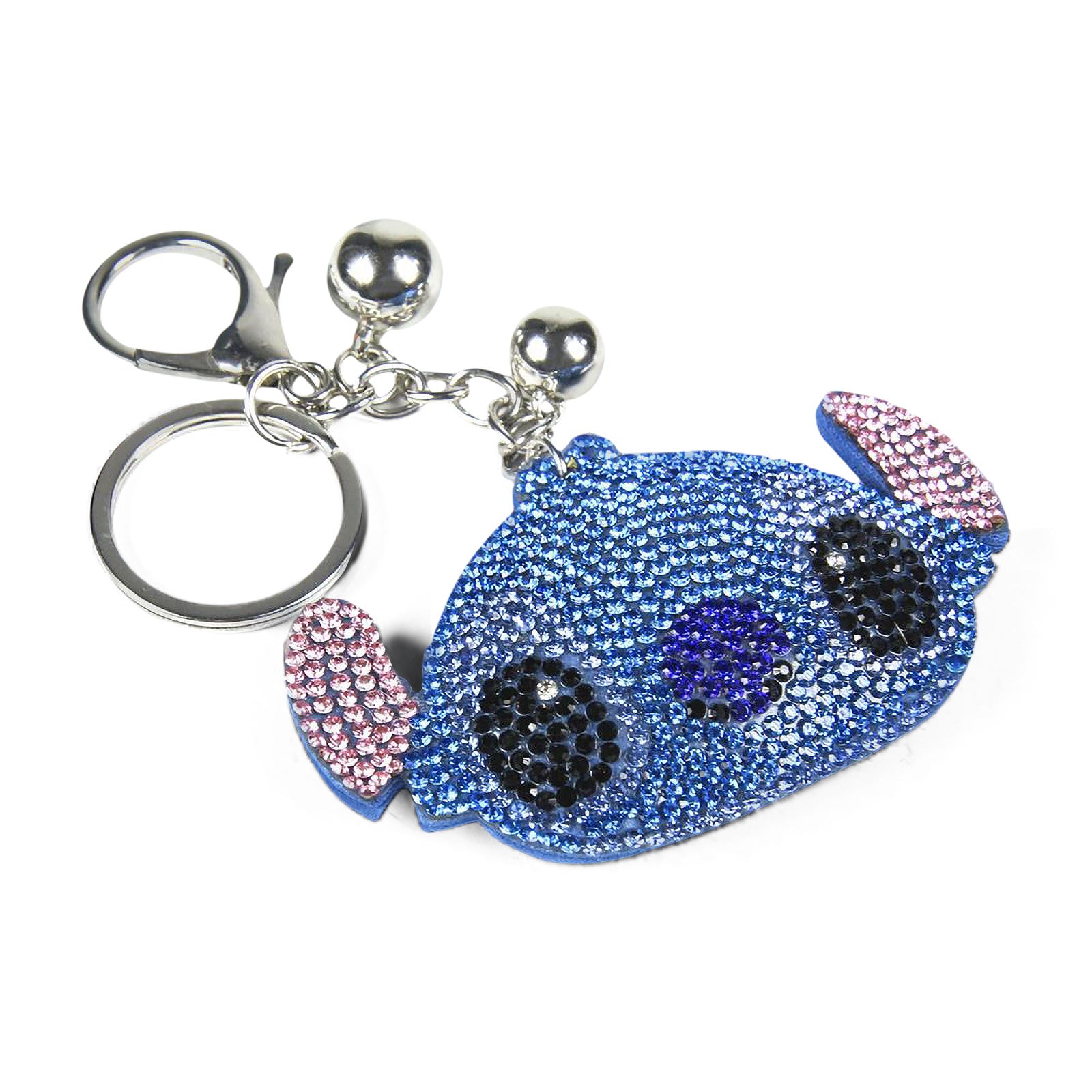 Product image Lilo & Stitch - Stitch Face Glitter Keychain