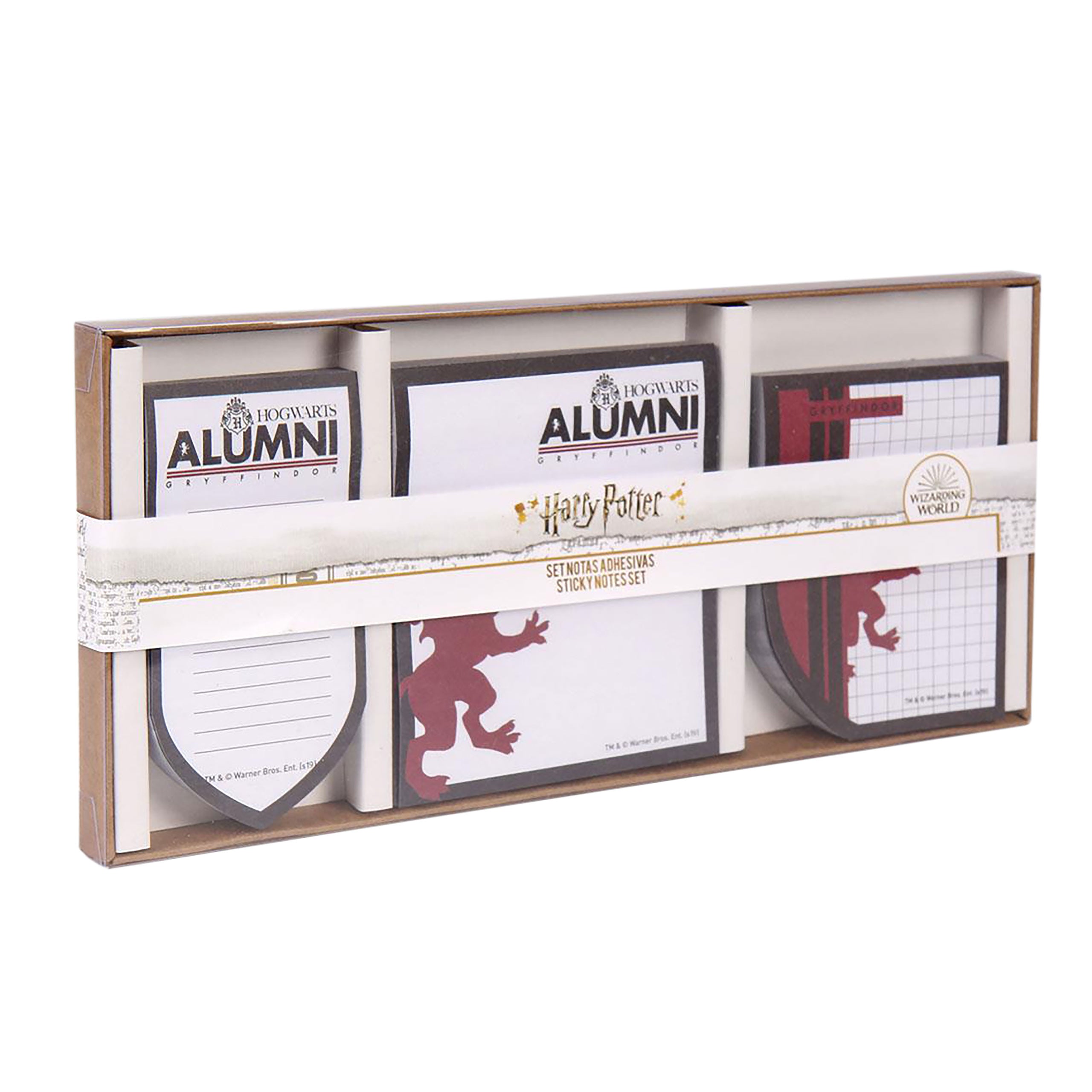 Product image Harry Potter - Gryffindor Alumni Notepads Set of 3