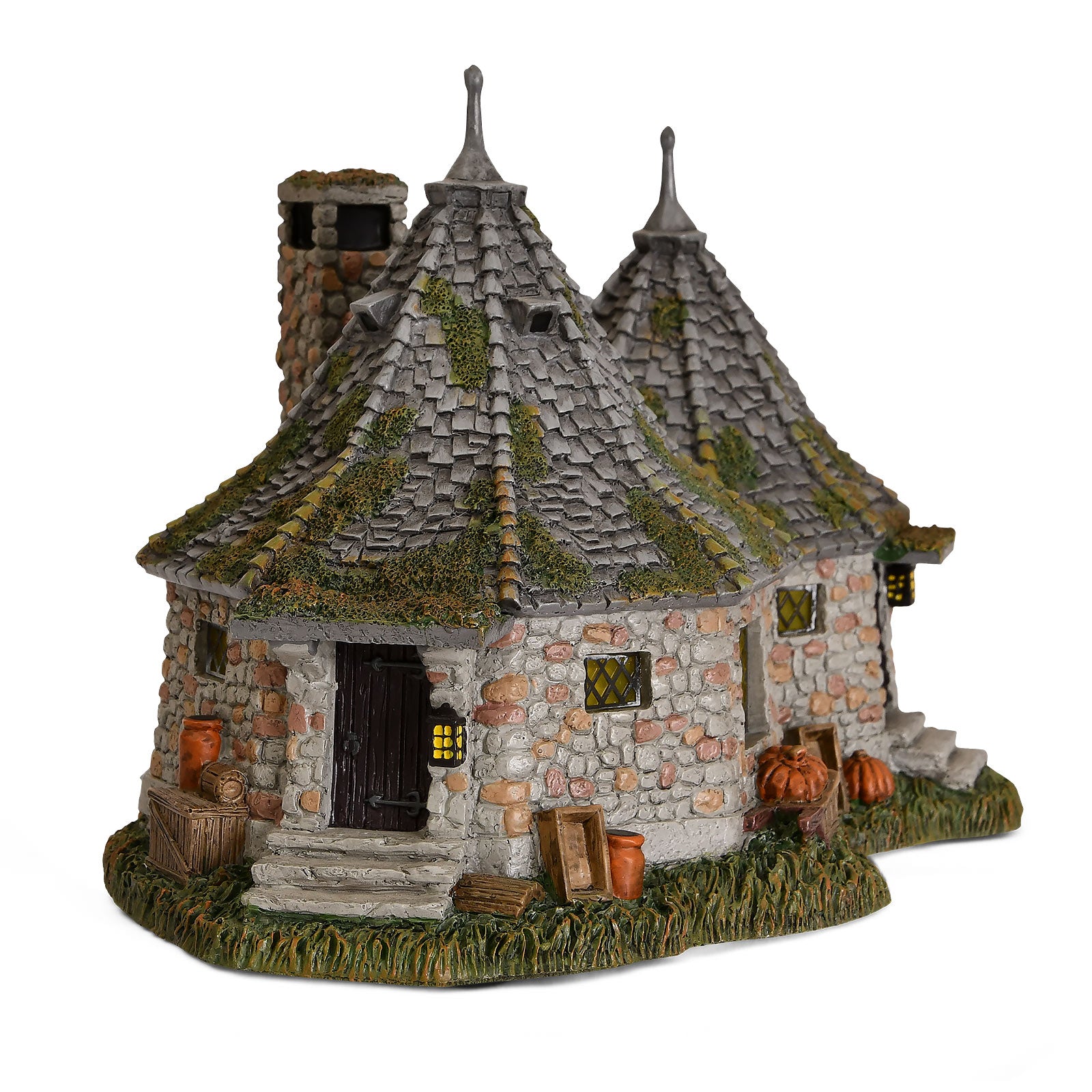 Product image Hagrid's hut miniature replica with lighting - Harry Potter
