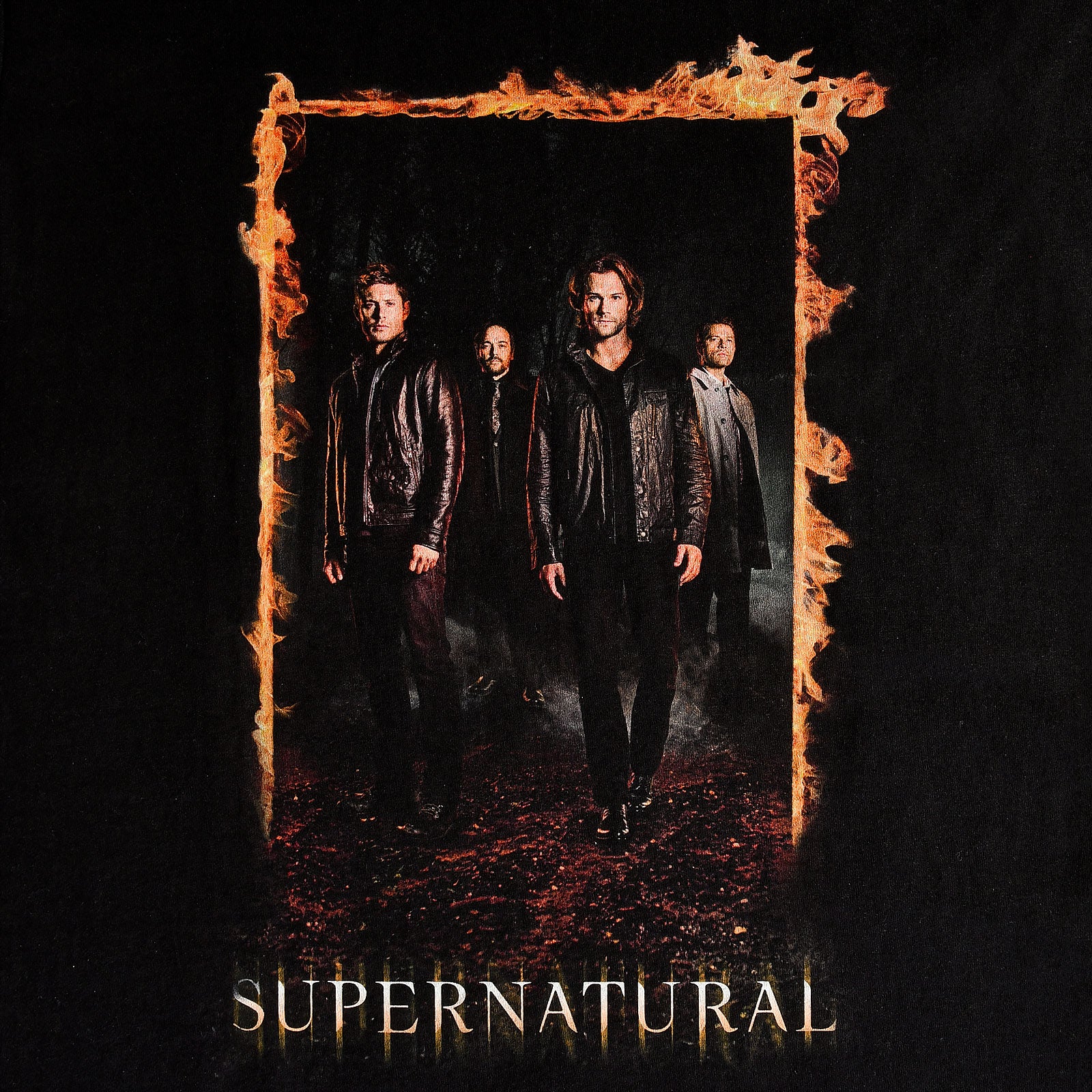 Product image Supernatural - Burning Gate Poster T-Shirt black