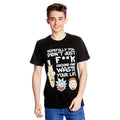 Product image Rick and Morty - Waste Your Life T-Shirt black