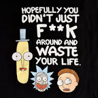 Product image Rick and Morty - Waste Your Life T-Shirt black