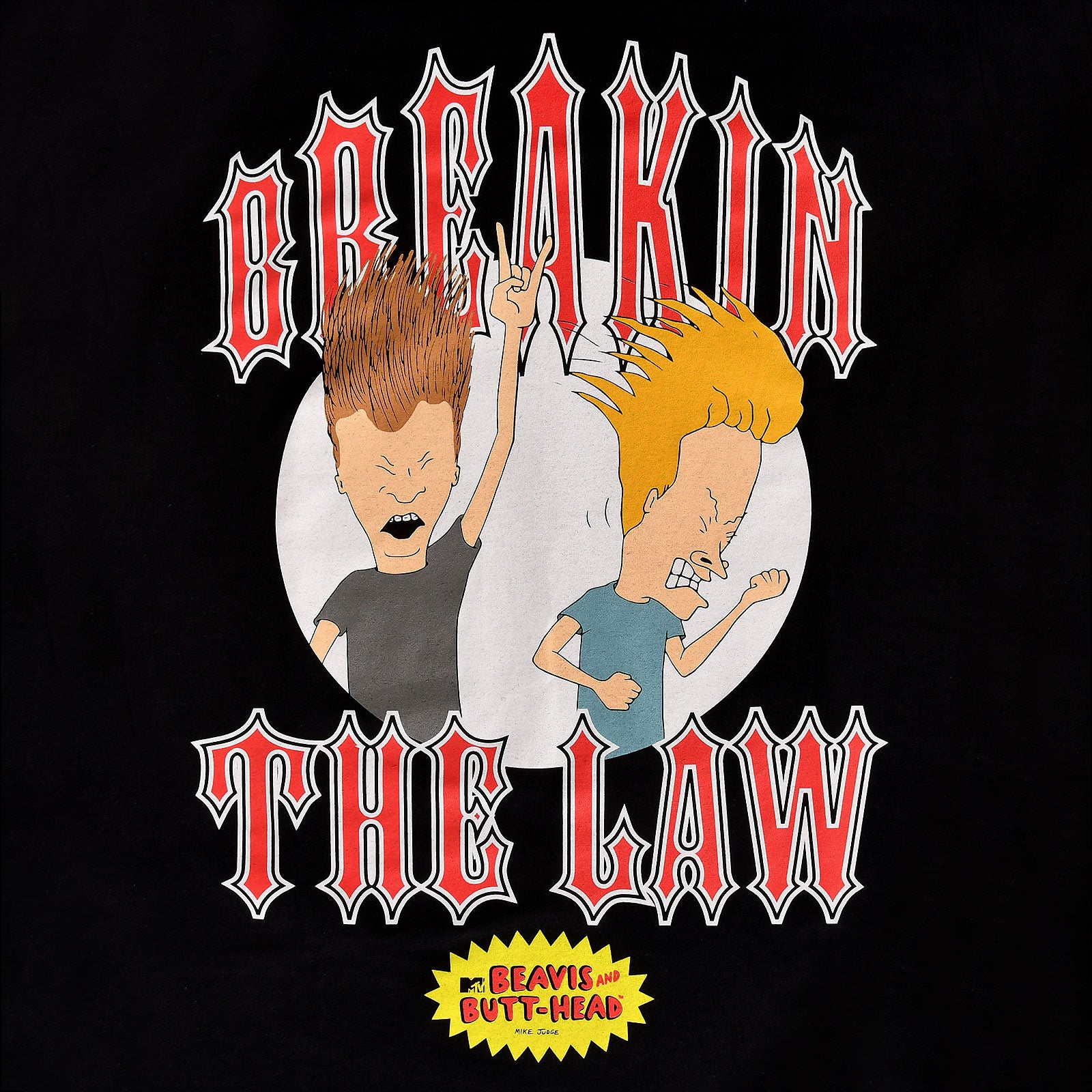 Product image Beavis and Butt-Head - Breaking the Law T-Shirt black