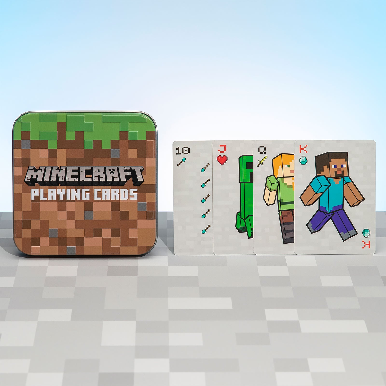 Product image Minecraft Playing Cards in Metal Box