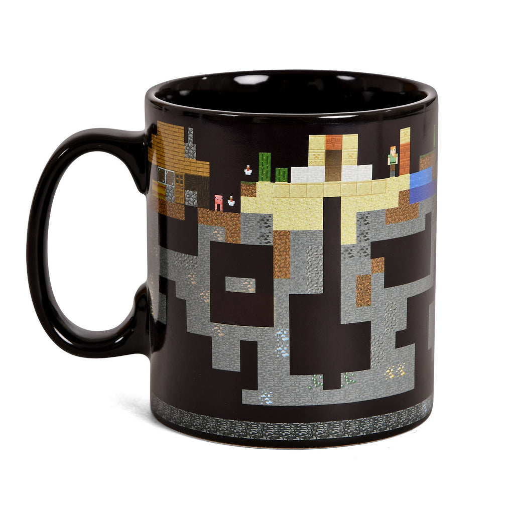 Product image Minecraft - Pixel World Thermo Effect Mug