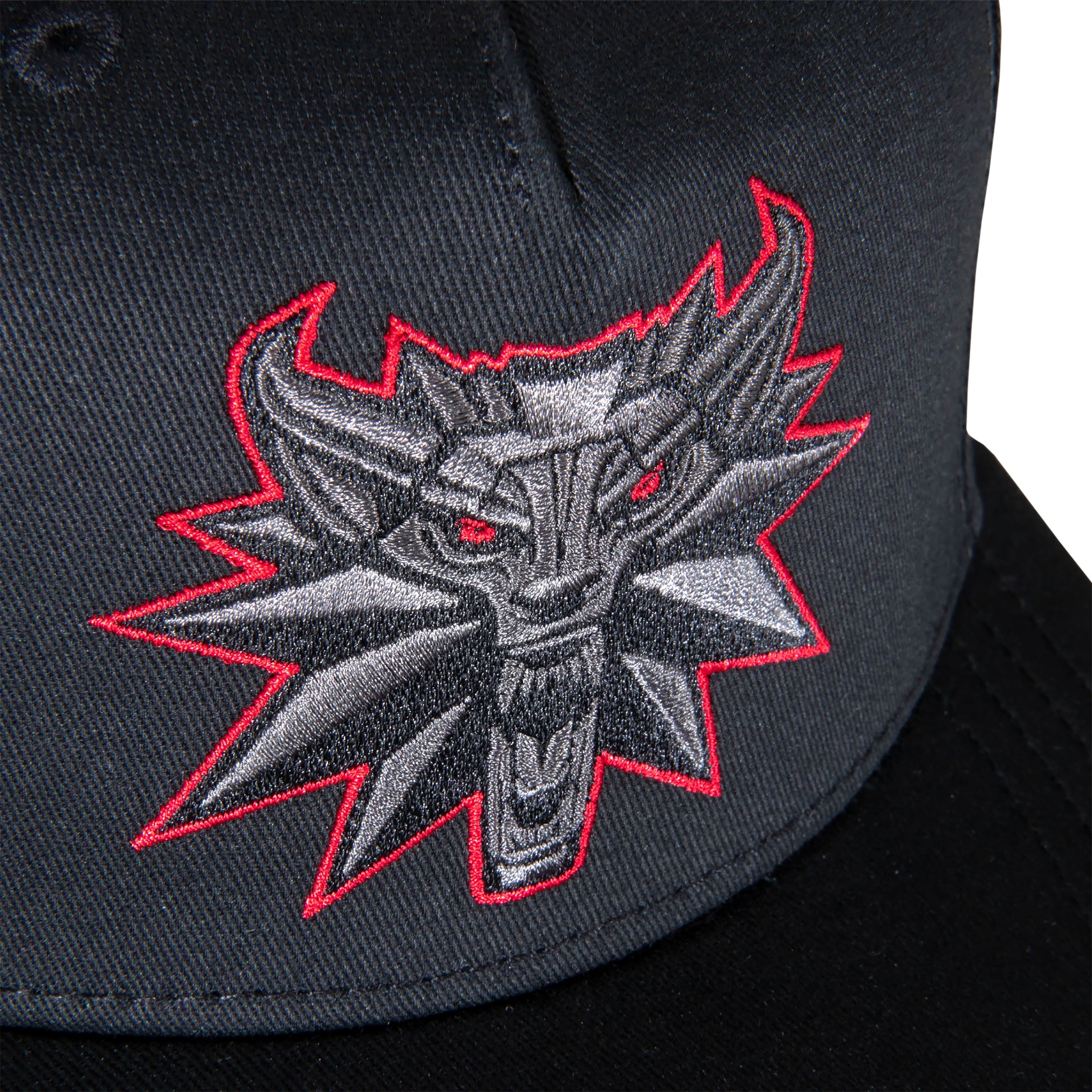 Product image Witcher - Black Wolf Medallion Snapback Cap