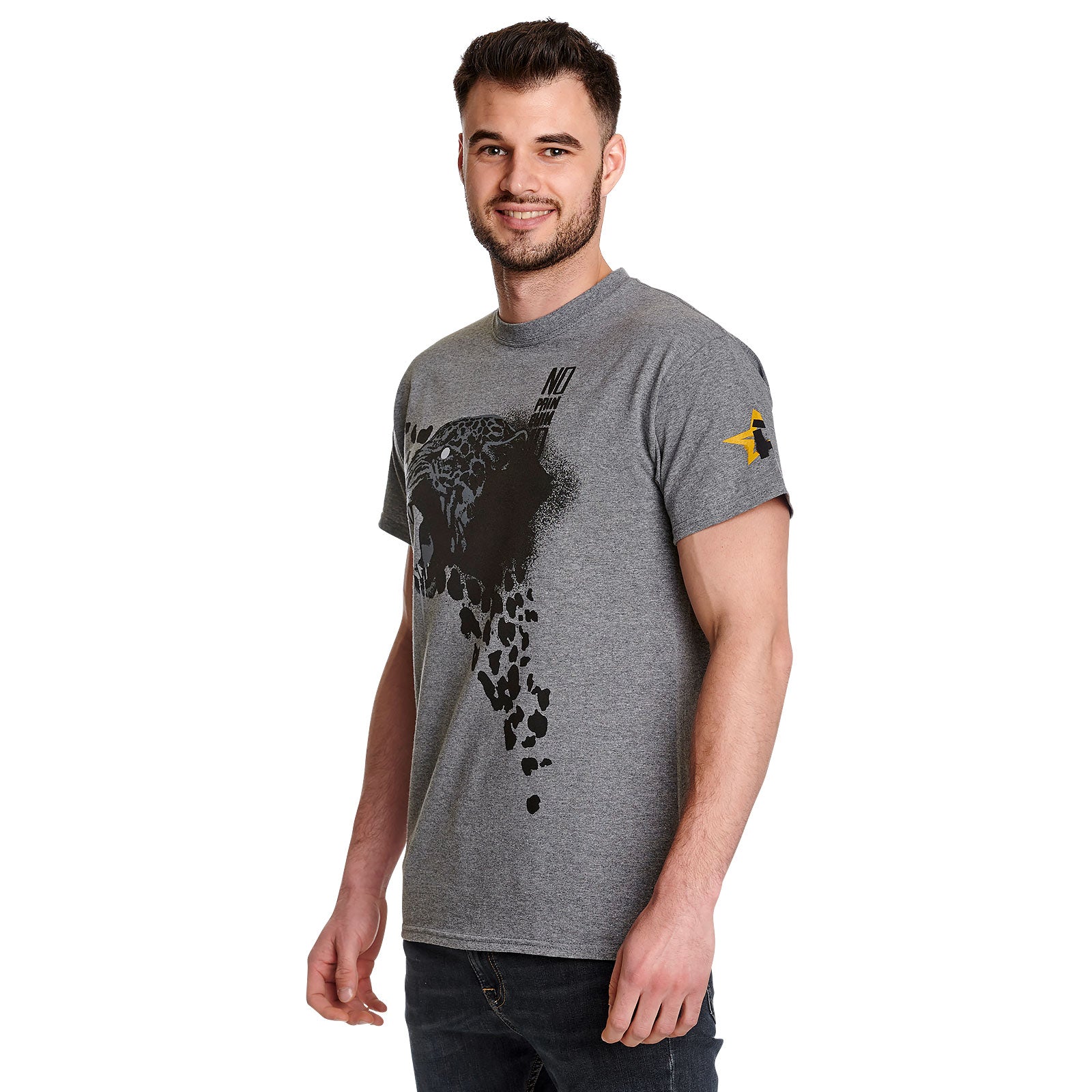 Product image Cyberpunk 2077 - Animals Spray T-Shirt grey