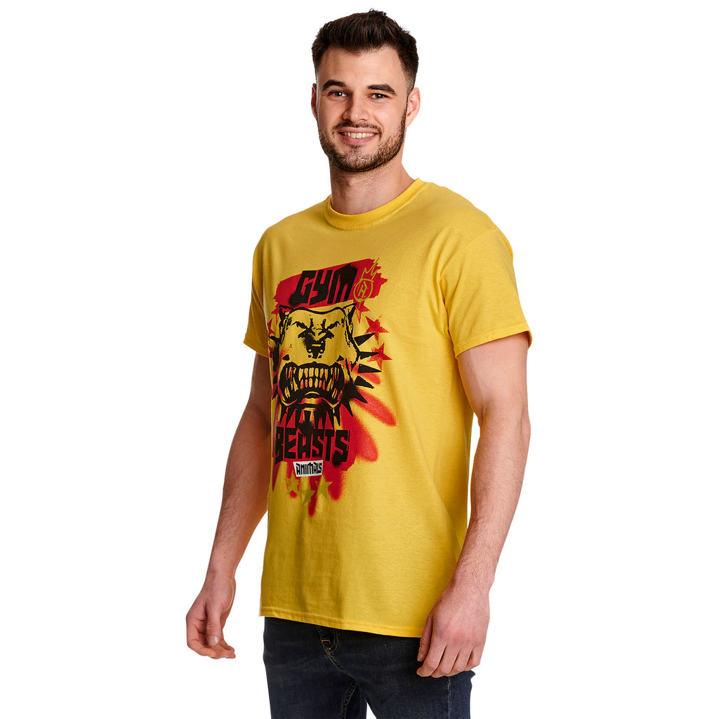 Product image Cyberpunk 2077 - Gym Beasts T-Shirt Yellow