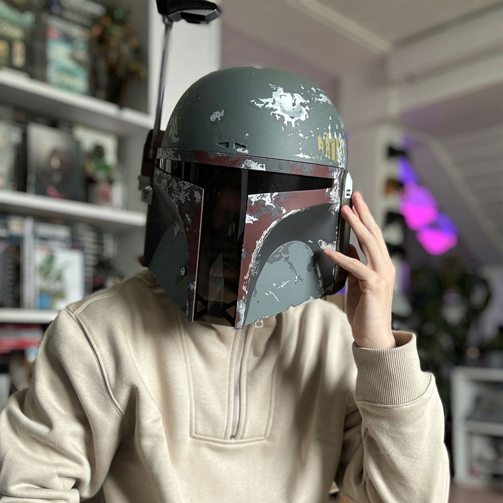 Product image Star Wars - Boba Fett Helmet Premium Replica with Light Effects