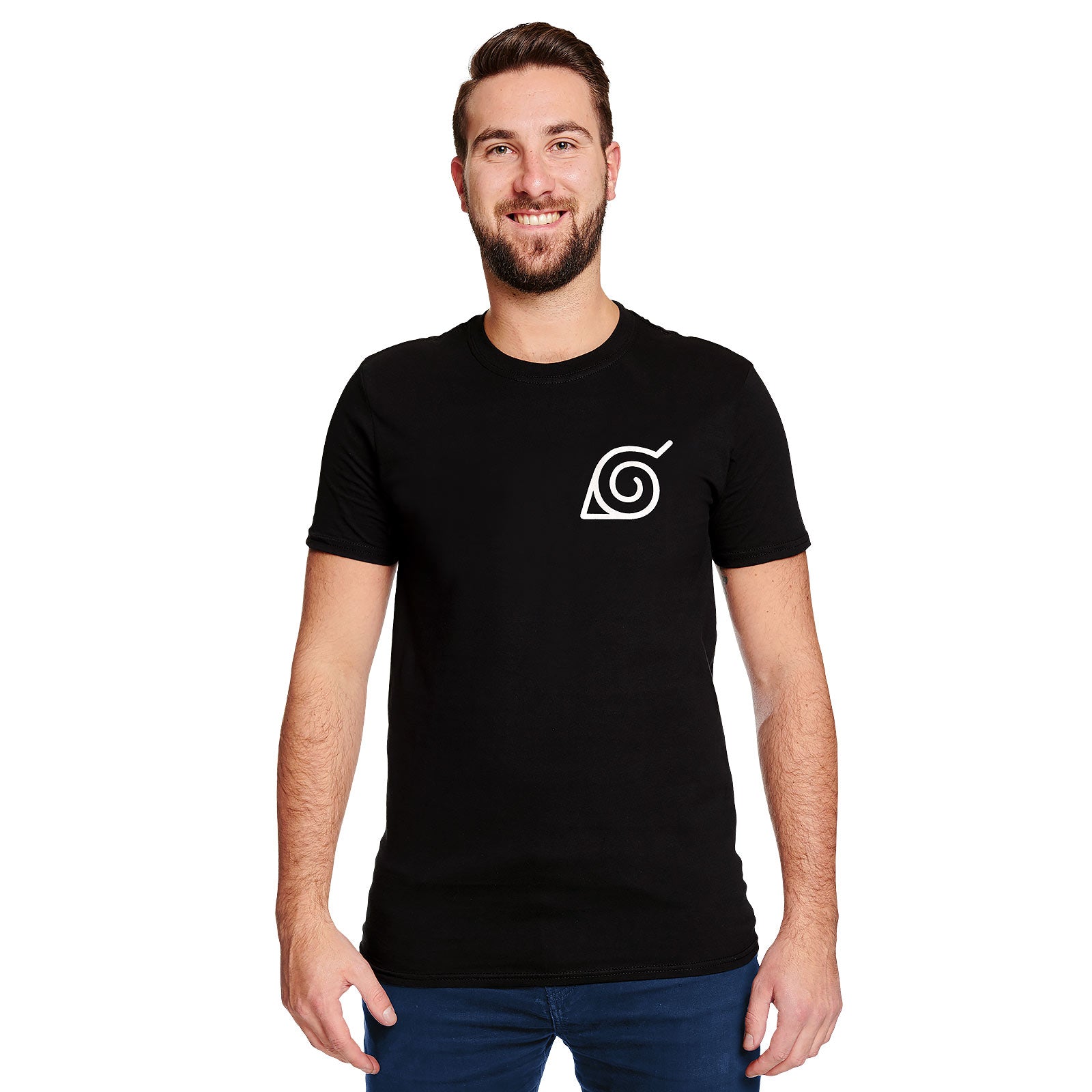 Product image Naruto - Konoha Mini Symbol T-Shirt Black