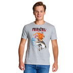 Product image Fairy Tail - Natsu and Happy T-Shirt grey