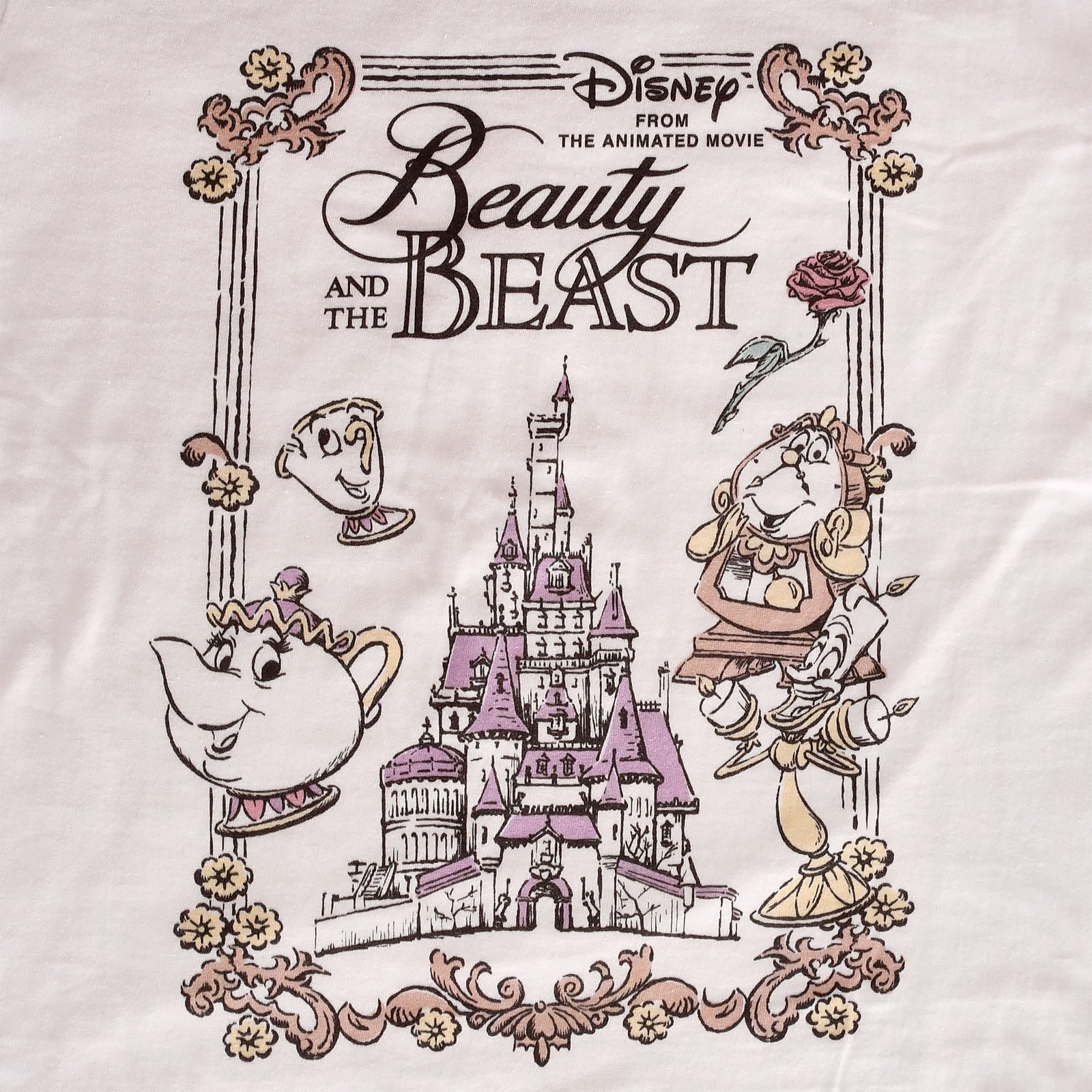 Product image Beauty and the Beast - Movie Portrait Women's T-Shirt White