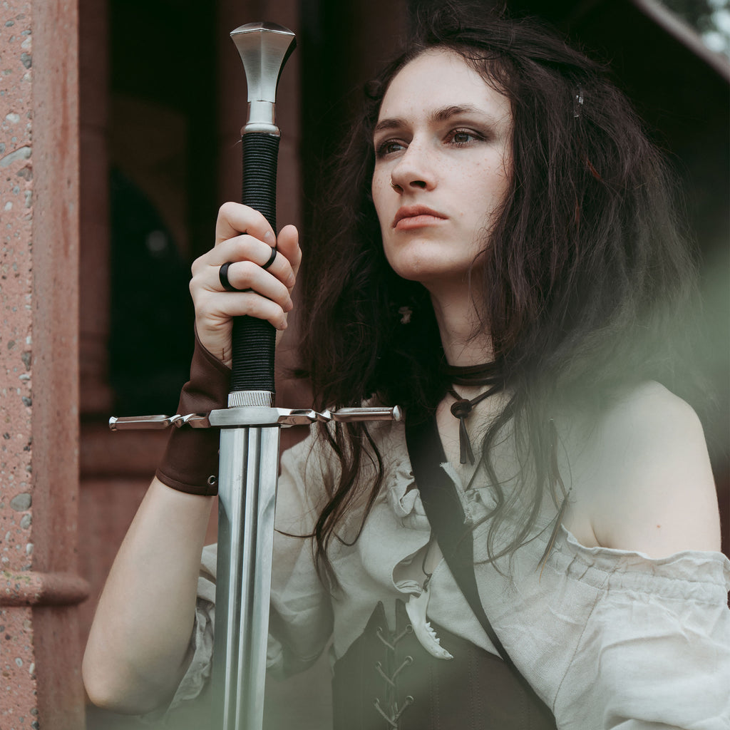 Product image Geralt of Rivia Steel Sword Replica with Scabbard for Witcher Fans