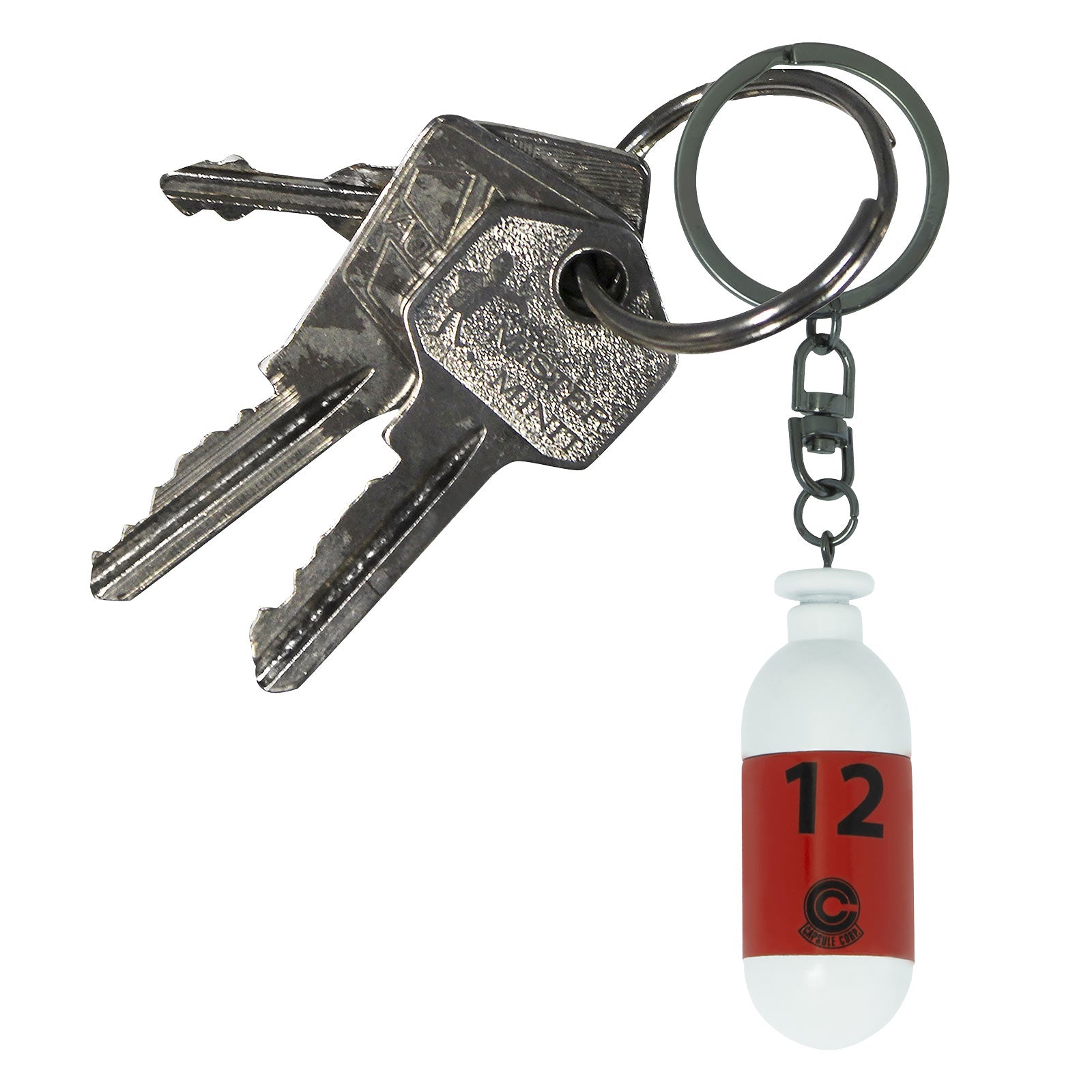 Product image Dragon Ball Z - Capsule Corporation Keychain red