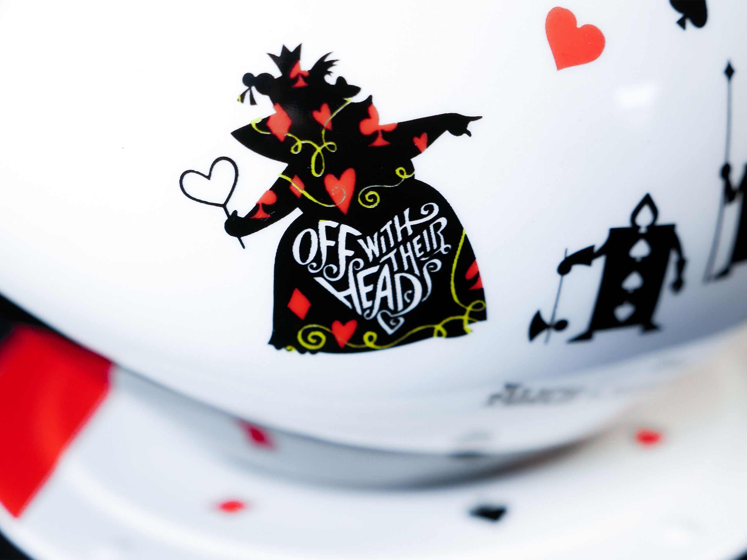 Product image Alice in Wonderland - Queen of Hearts Teapot with Saucer
