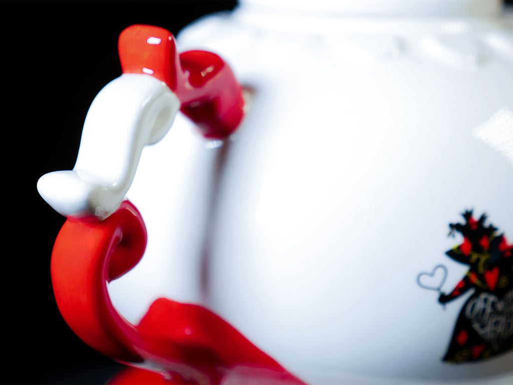 Product image Alice in Wonderland - Queen of Hearts Teapot with Saucer