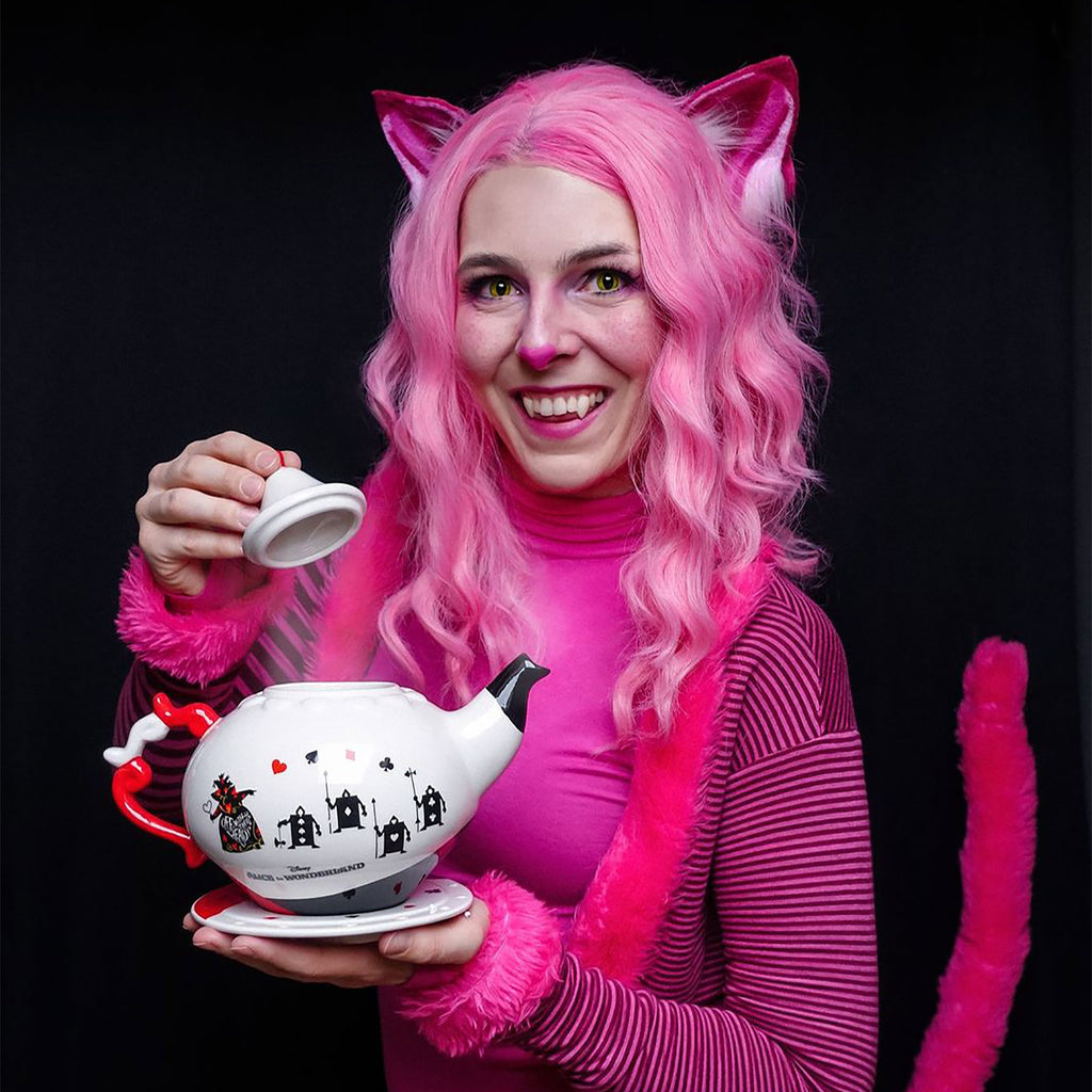 Product image Alice in Wonderland - Queen of Hearts Teapot with Saucer