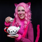 Product image Alice in Wonderland - Queen of Hearts Teapot with Saucer