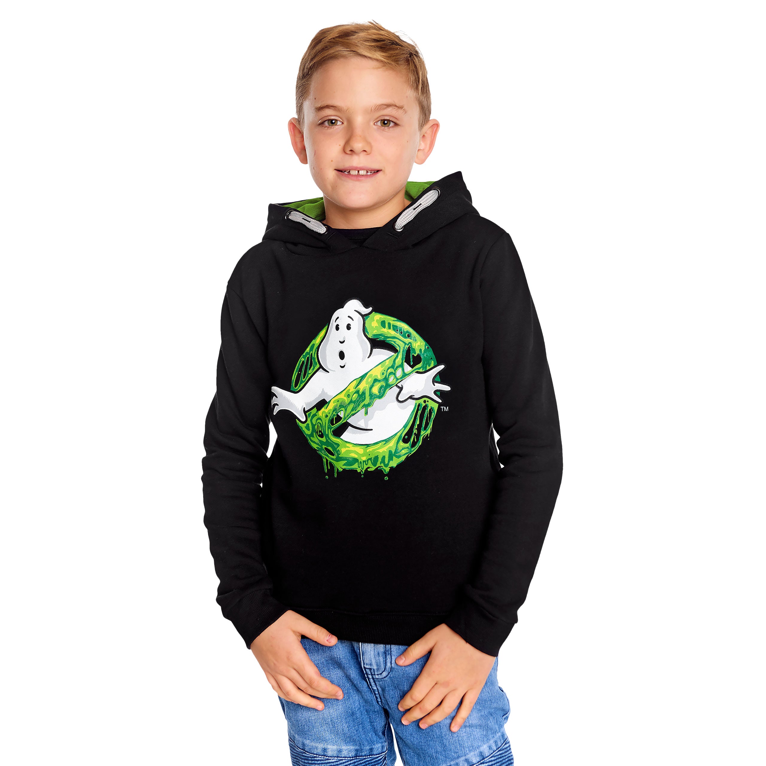 Product image Ghostbusters - Slime Logo Kids Hoodie Black