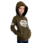 Product image Grogu Kids Hoodie Green - Star Wars The Mandalorian