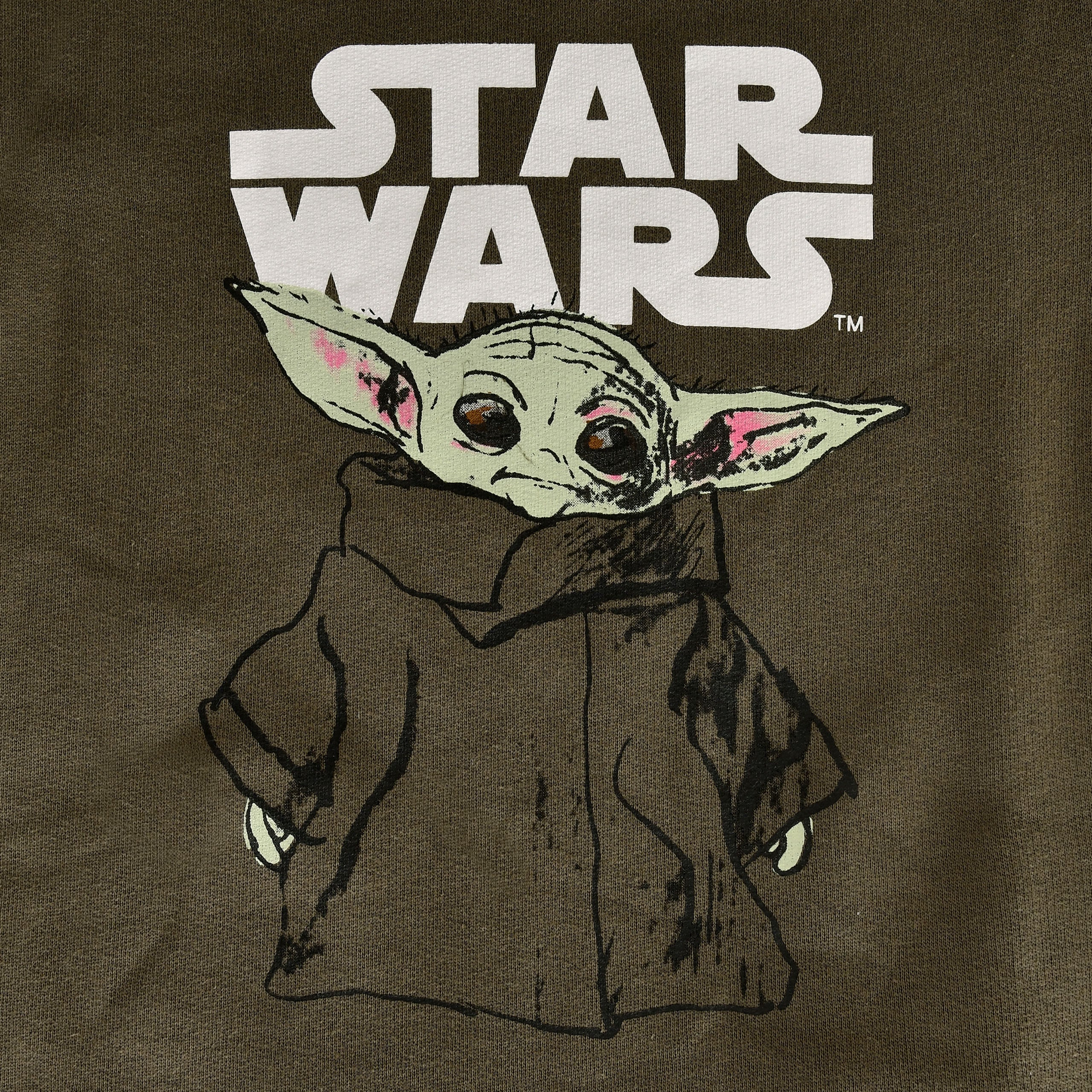 Product image Grogu Kids Hoodie Green - Star Wars The Mandalorian