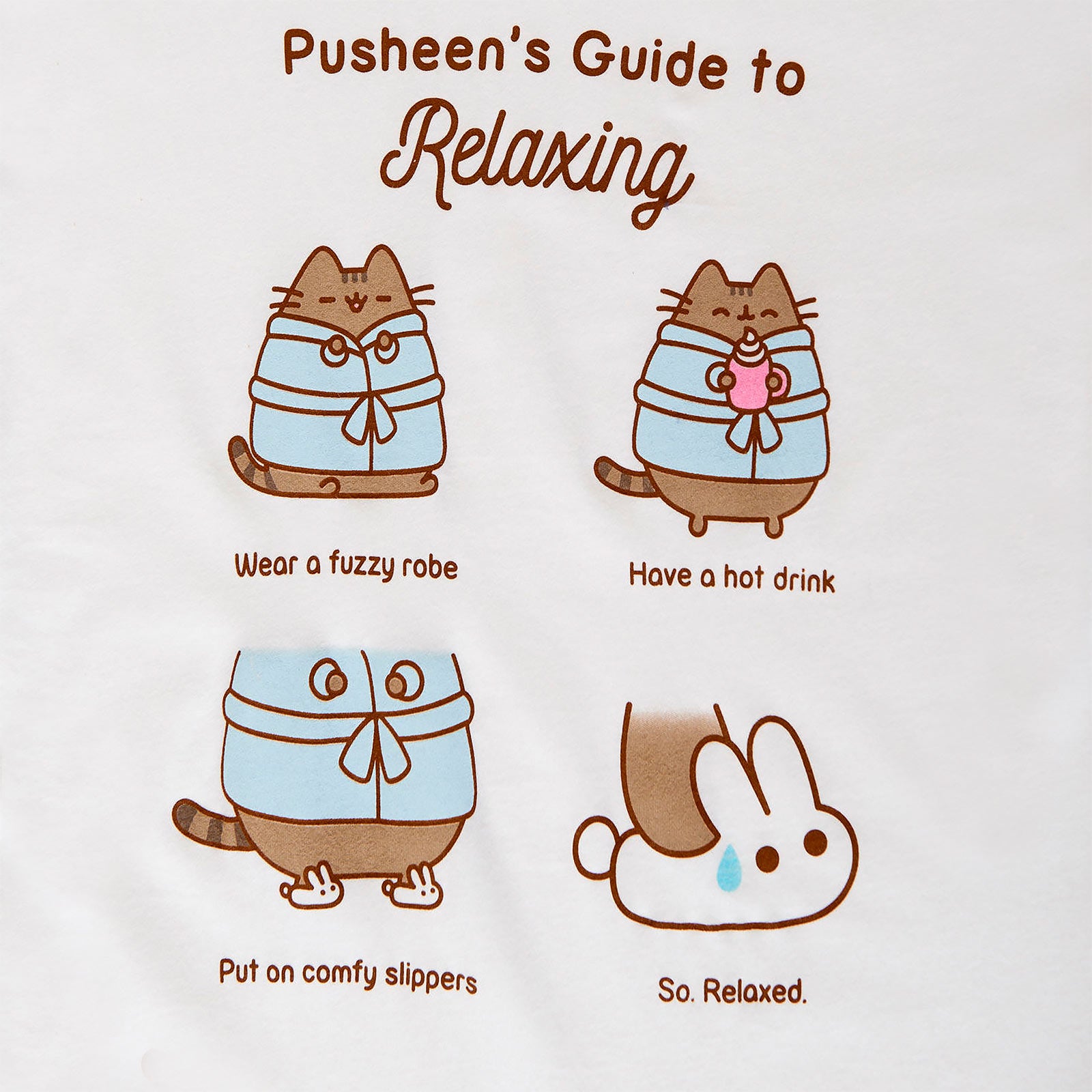 Product image Pusheen - Guide to Relaxing Longshirt Women's White