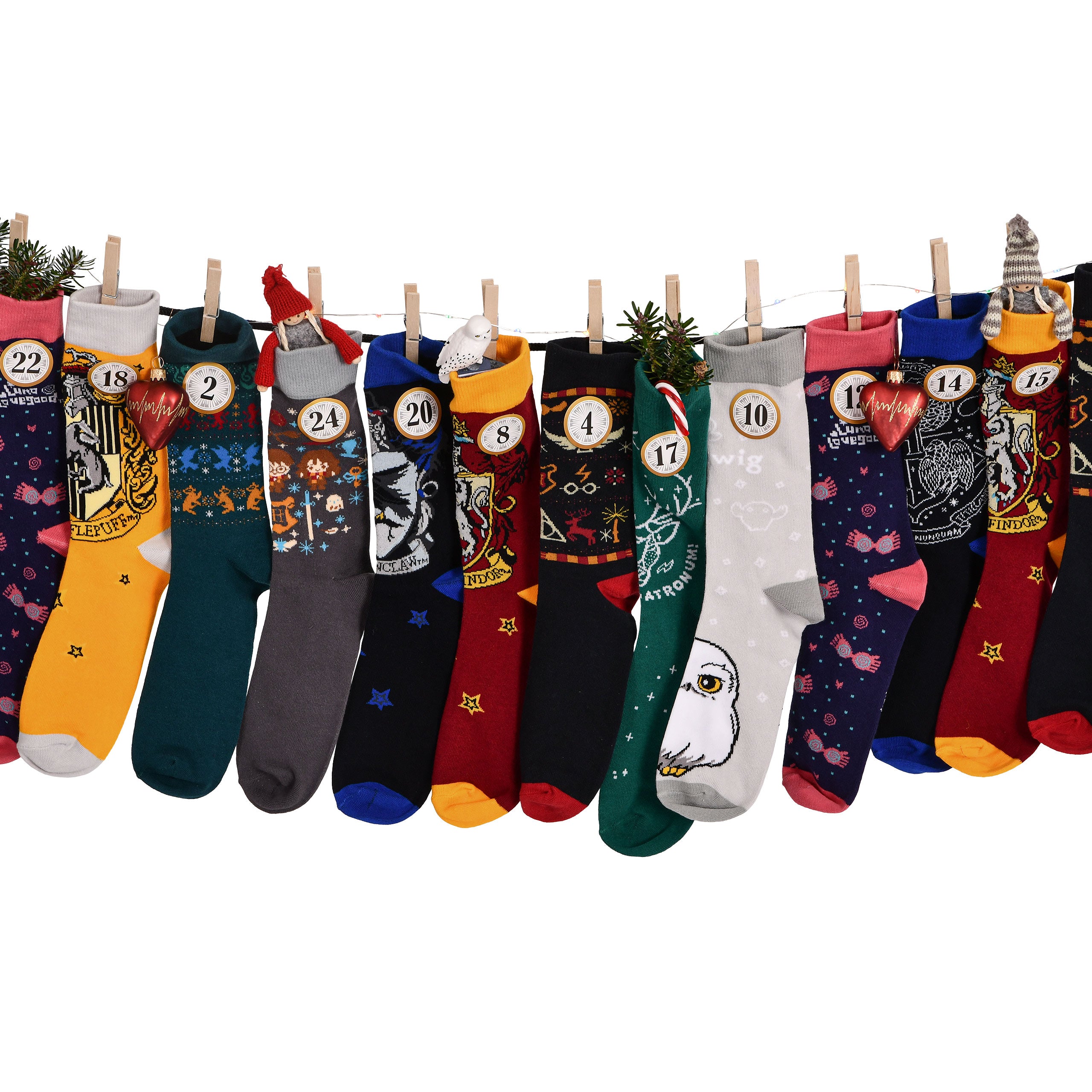 Product image Harry Potter - socks Advent calendar to fill