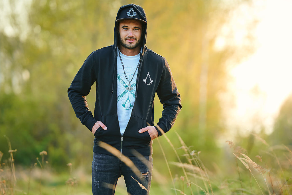 Product image Assassin's Creed - Valhalla Crest Banner Hoodie black