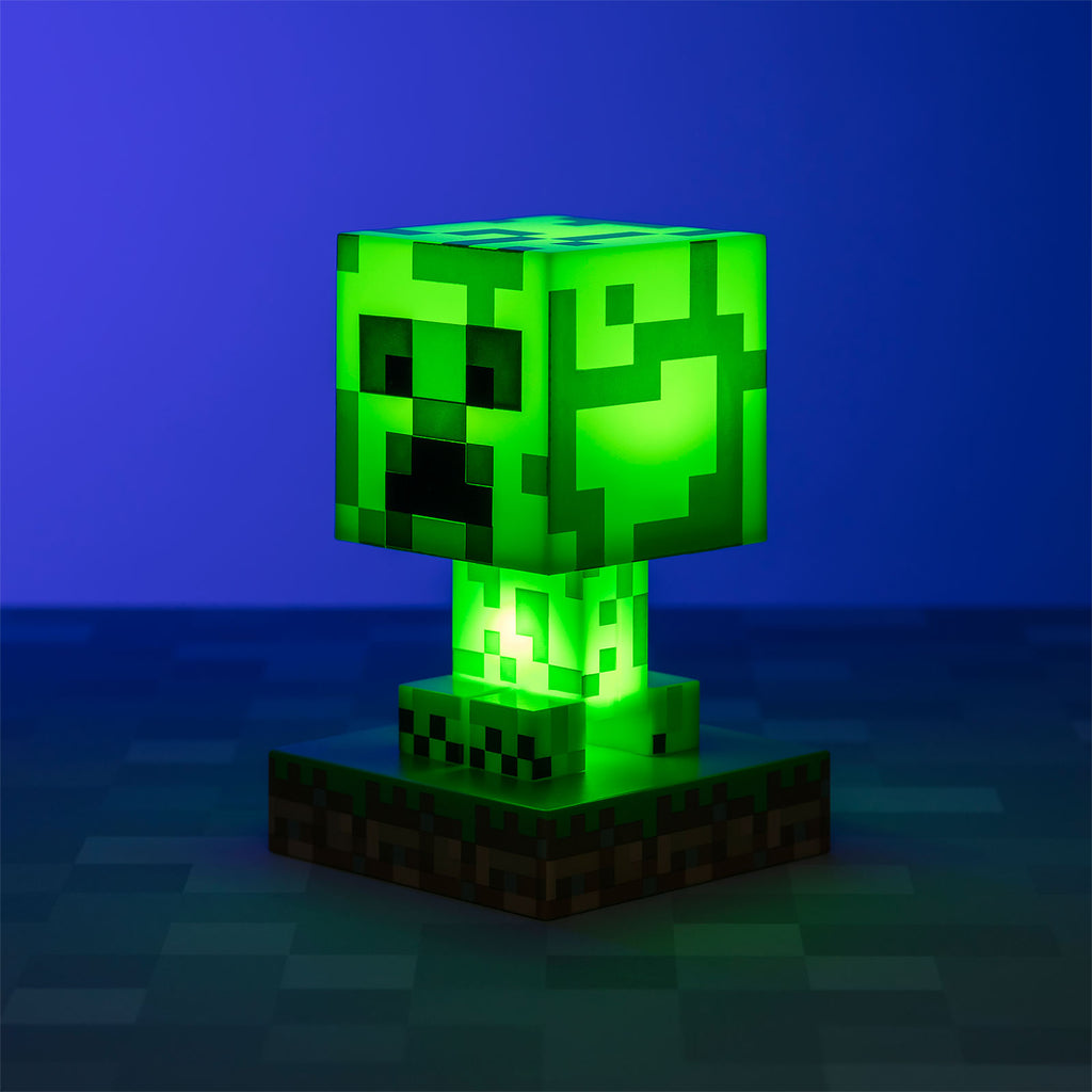 Product image Minecraft - Creeper Icons 3D Table Lamp