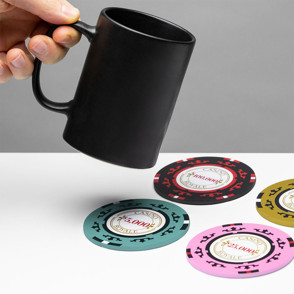 Product image James Bond - Casino Royale Poker Chip Coasters Set of 4