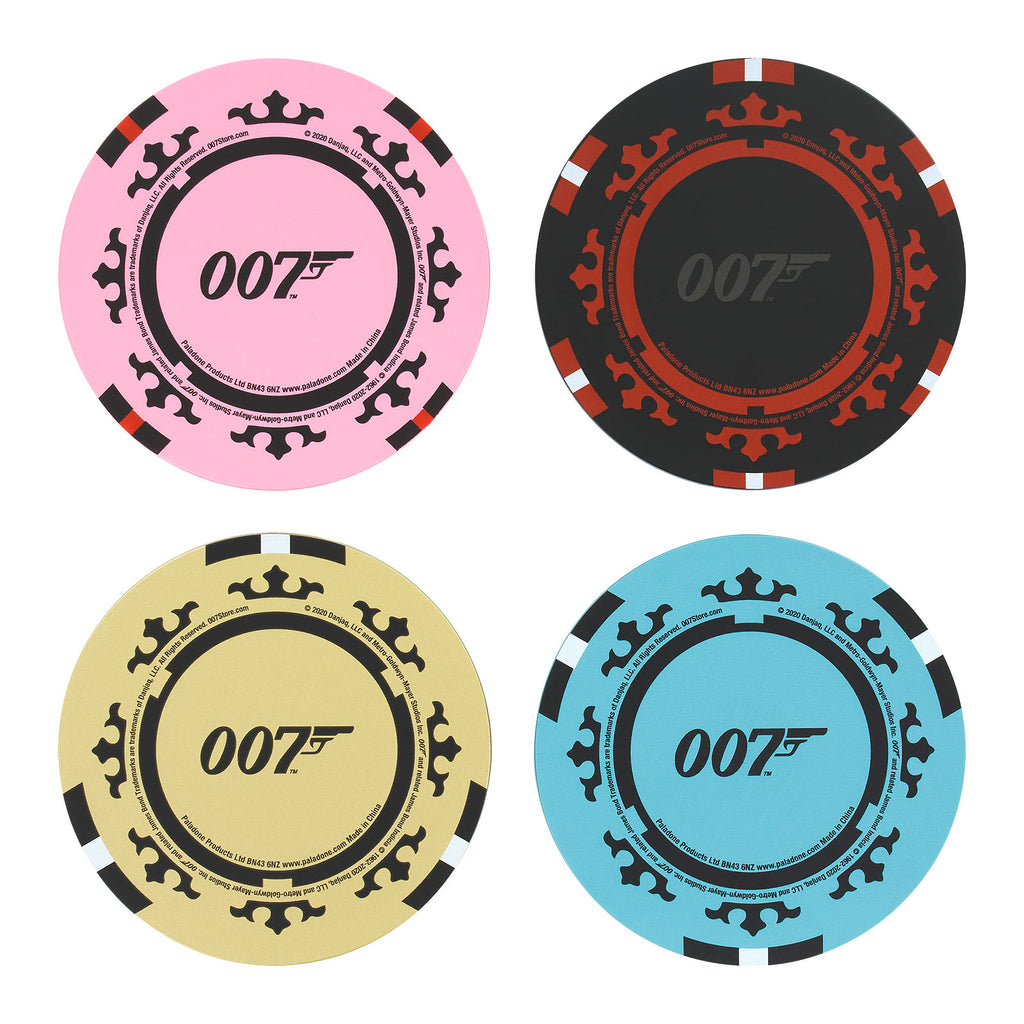 Product image James Bond - Casino Royale Poker Chip Coasters Set of 4