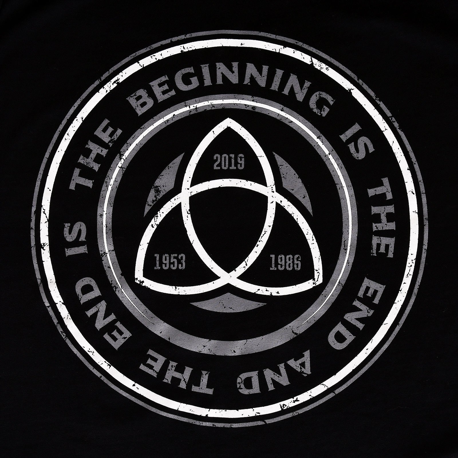 Product image Beginning & End T-Shirt for Dark Fans black