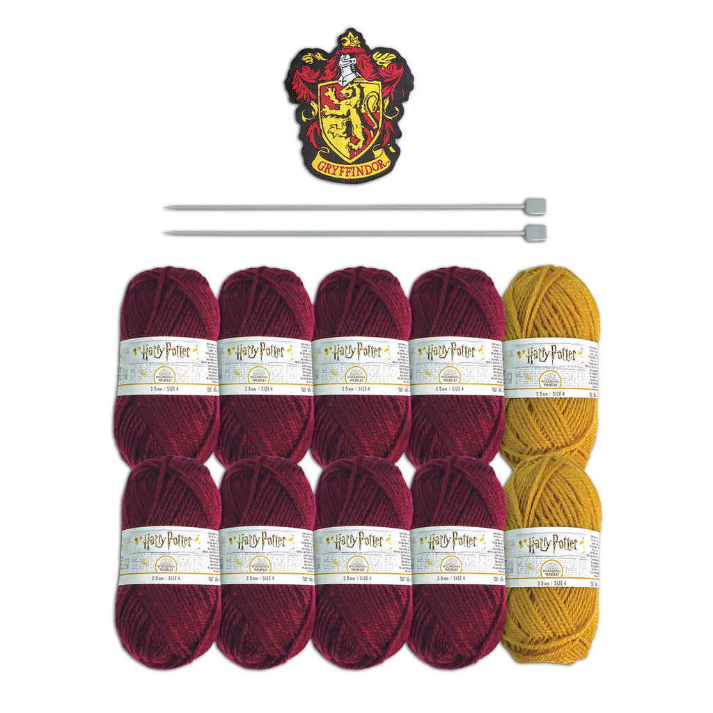 Product image Harry Potter - Gryffindor Scarf Knitting Set