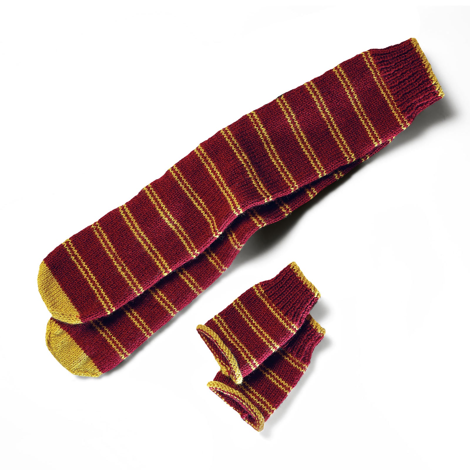 Product image Harry Potter - Gryffindor Gloves & Stockings Knitting Set