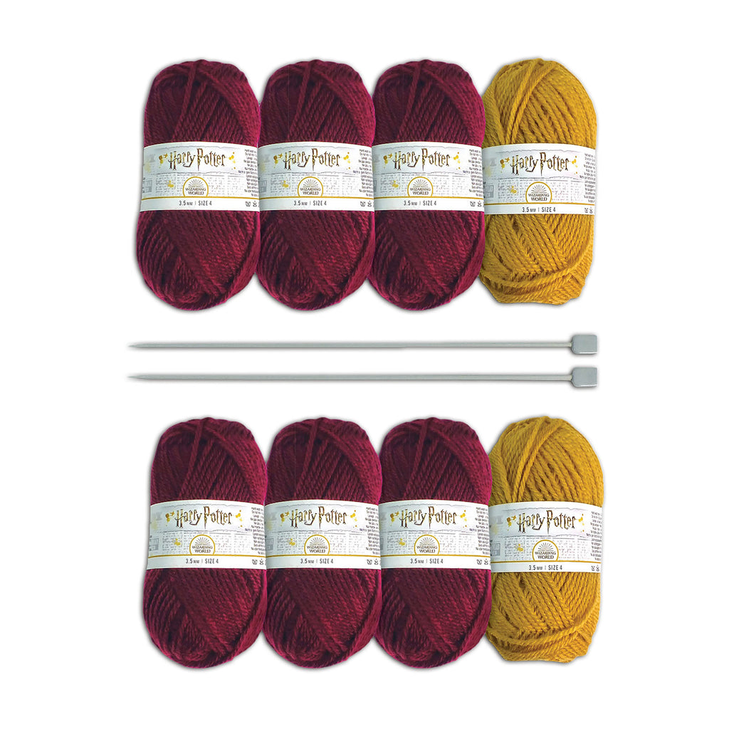 Product image Harry Potter - Gryffindor Gloves & Stockings Knitting Set