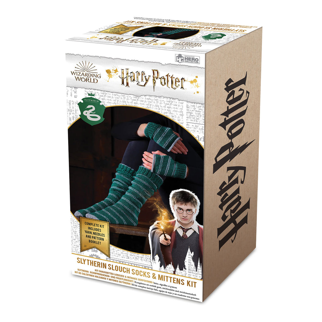Product image Harry Potter - Slytherin Gloves & Socks Knitting Set